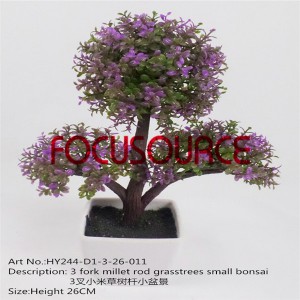 Manufacturing Companies for Truck Safety Cargo Net -
 Artificial Small Bonsai Tree-HY244-D1-3-26-011 – Focusource