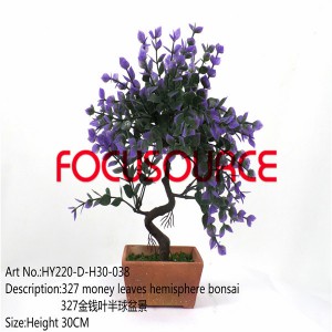 Artificial Small Bonsai Tree-HY220-D-H30-038