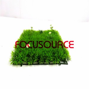 Алаф сунъӣ Turf-HY0947S-4 пойҳои 25X25CM гули омехта