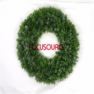 Artificial Grass Wreaths-HY196-B-Φ62-J-088