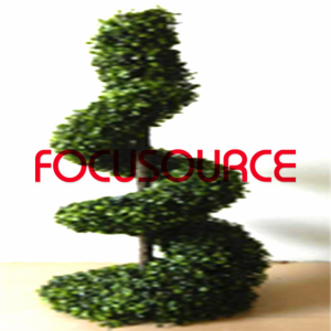 Artificial Boxwood Topiary Spiralni Tree -HY08103-J3-H95-009