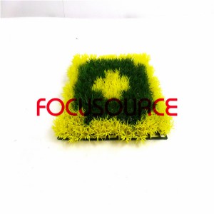 Artificial Grass Turf-HY0947S 4 feet  25X25CM GY