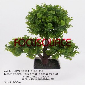 Artificial Small Bonsai Tree-HY242-D1-3-26-017