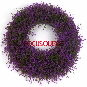 Artificial Grass Wreaths-HY205-40cm