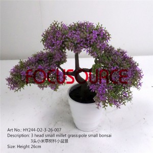 Artiffisial Bonsai Bach Coed-HY244-D2-3-26-007