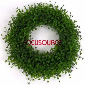 Artificial Grass Wreaths-HY205-30cm