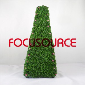 Artificial Topiary Grass Tower-HY245-J1-H117-023