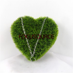 Artificial Grass Wreaths-HY0947S 30x30xH15cm