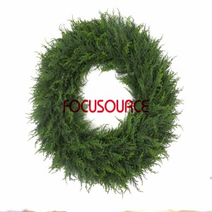 Artificial Grass Wreaths-HY191-B-Φ65-086