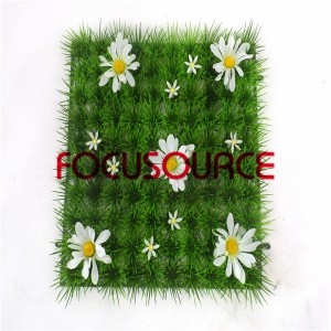 Artifical Grass Carpet -100head với hoa