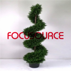 Artificial Spiral Boxwood Tree-HY218-J3-H150-017