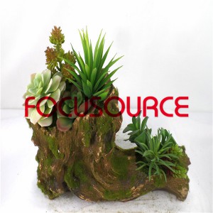 Artiffisial Planhigion blasus Bonsai-SM010KM-O-020