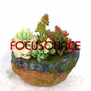 Ordinary Discount French Antique Cabinet -
 Artificial Succulent Plants Bonsai-SM004KM-O-008 – Focusource