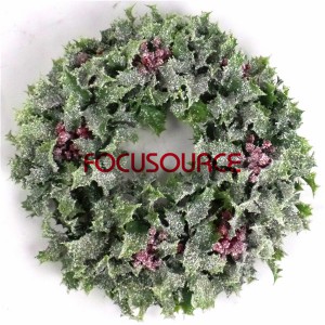 Artificial Grass Wreaths-HY199-35cm