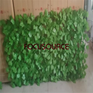 Willow Trellis With Artificial Leaves