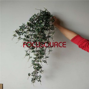 Artificial Hanging Leaf For Wall Decor-HY317-L-H90-H-096