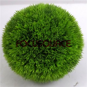 Artificial Topiary Boxwood Grass Ball-HY0947S-GN001