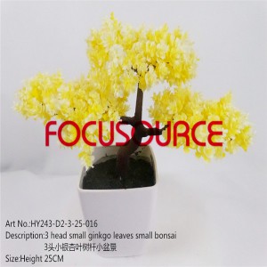 Artificial Small Bonsai Tree-HY243-D2-3-25-016