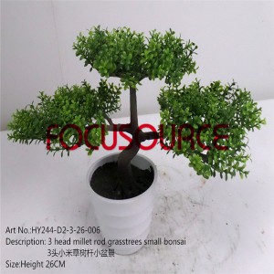 Жасанды Шағын Bonsai Tree-HY244-D2-3-26-006