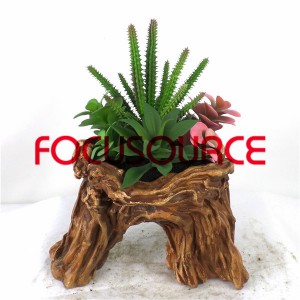 Keunstmjittich Succulent Plants Bonsai-SM020K-O-039