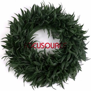 Artificial Grass Wreaths-HY192-8-32cm