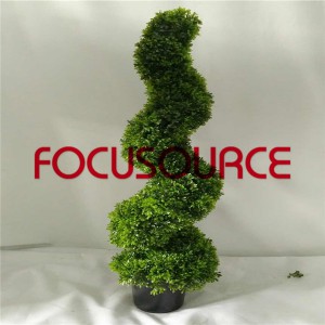 مصنوعی Topiary کے Boxwood سرپل درخت