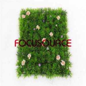 Artifical Grass Carpet -100 heads-4 feet with flower