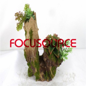 Нерӯгоҳҳои Succulent сунъӣ Bonsai-SM001KM-эй-002