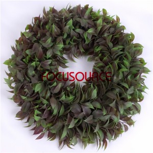 Artificial Grass Wreaths-HY201-45cm-PR002