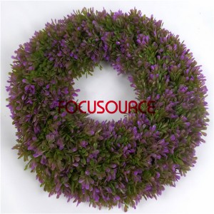 Artificial Grass Wreaths-HY181-42cm