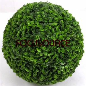 Artificial Topiary Boxwood Grass Ball-HY0810-2-GN001