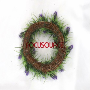 Artificial Christmas Wreaths-HY150-B-25-H-097