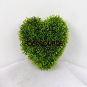 Artificial Grass Wreaths-HY0947S 20x20xH10cm