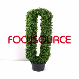 Artificial Boxwood Topiary Spiral Tree -HY08103-J4-H115-001