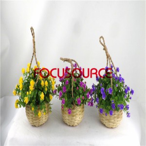 Künstliche Hanging Basket Plant-HY136-H-19-HG-040