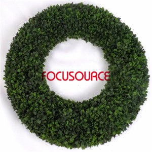 Artificial Grass Wreaths-HY08103-3-58cm GR1