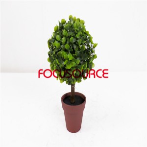 Artificial Grass Ball Bonsai-H35cm18cm Small Bonsai