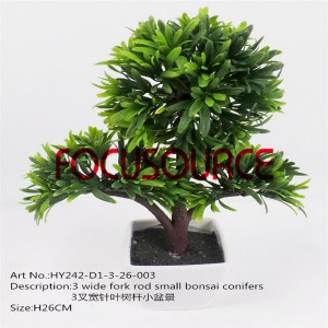 Artificial Small Bonsai Tree-HY242-D1-3-26-003