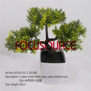 مصنوعي کوچني Bonsai ونې د HY244-D2-3-26-008