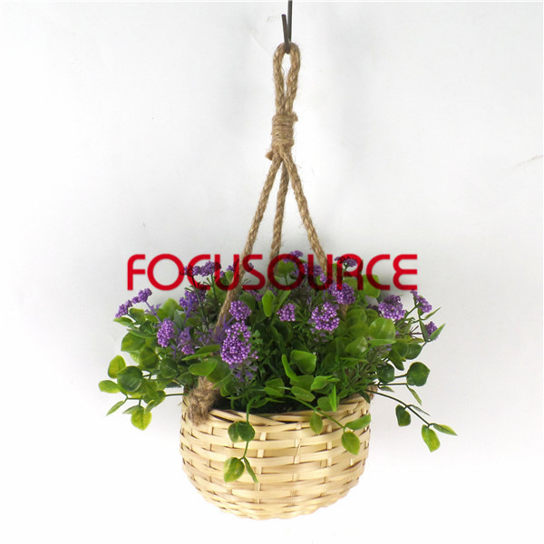 OEM/ODM Manufacturer Green House Rope -
Artificial Hanging Basket Plant – Focusource detail pictures