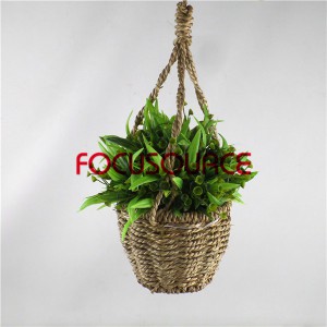 Artificial Hanging Basket Plant-HY192 + HY205-H-18-037 GN1