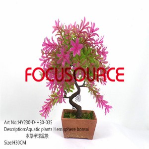 Artificial Small Bonsai Tree-HY230-D-H27-035