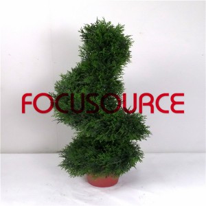 Artificial Spiral Boxwood Tree-HY218-J3-H80-006