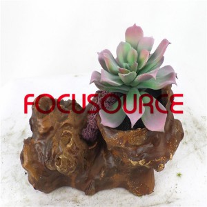 Kunsmatige vetplante Bonsai-SM013K-O-025