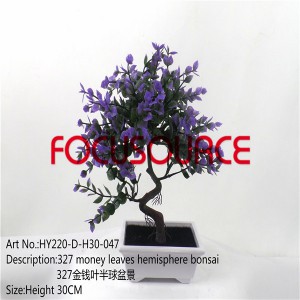 Artificial Small Bonsai Tree-HY220-D-H30-047