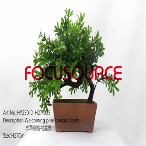 Artificial Small Bonsai Tree-HY230-D-H27-033