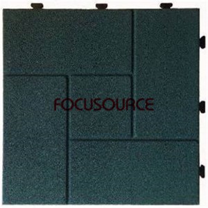 Rubber Decking Tile