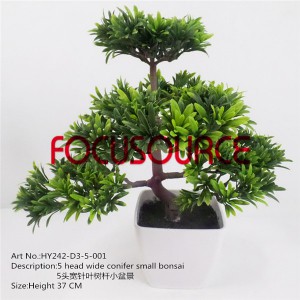 Жасанды Шағын Bonsai Tree-HY242-D3-5-37-001