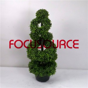 Factory Price For Industrial Reclaimed Wood Furniture -
 Artificial Boxwood Topiary Spiral Tree -HY08103-J3-H92-011 – Focusource