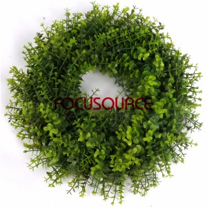 Wall Hanging Artificial Grass Weath-HY143A-38cm